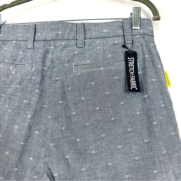 ROUNDTREE & YORKE Casuals Men’s Sz 30 9" Inseam FLAT FRONT Classic Fit Shorts - Picture 3 of 10